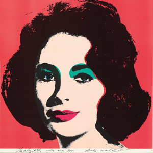 Elizabeth Taylor, Andy Warhol Elizabeth Taylor, Andy Warhol